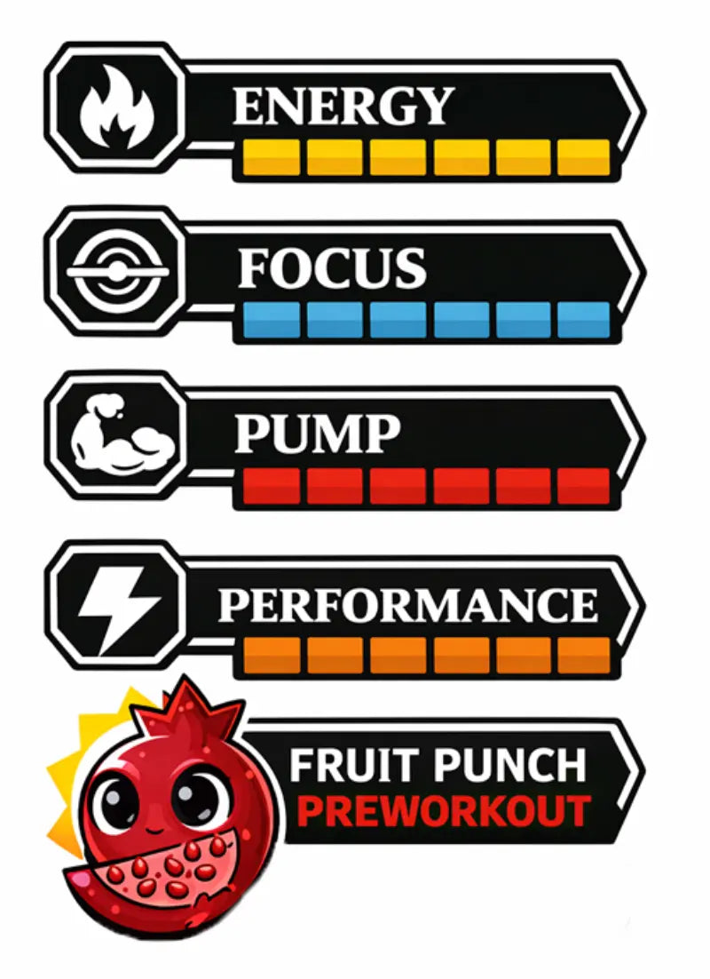 Pre-Workout Supplement (204g, 7.1oz) Printify