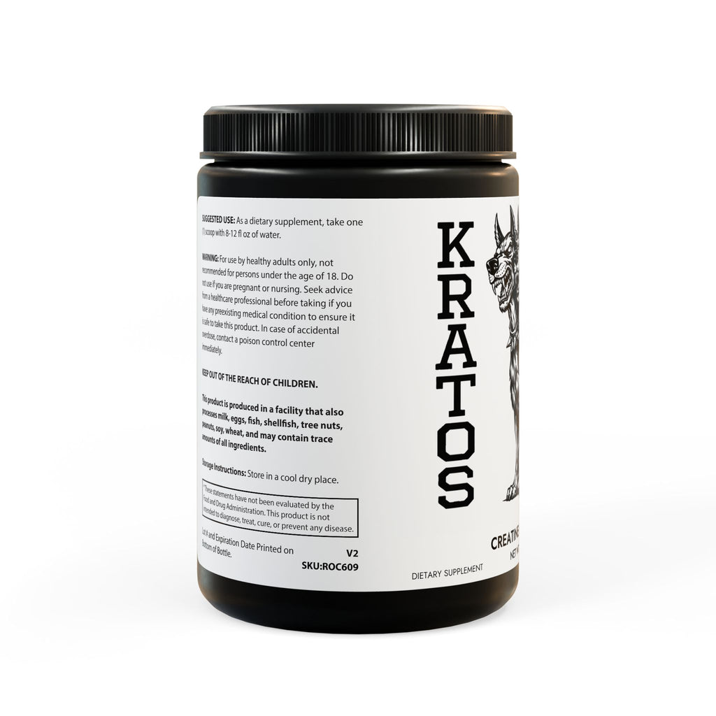 Creatine Monohydrate Supplement (300g) — Pure Creatine Powder Printify