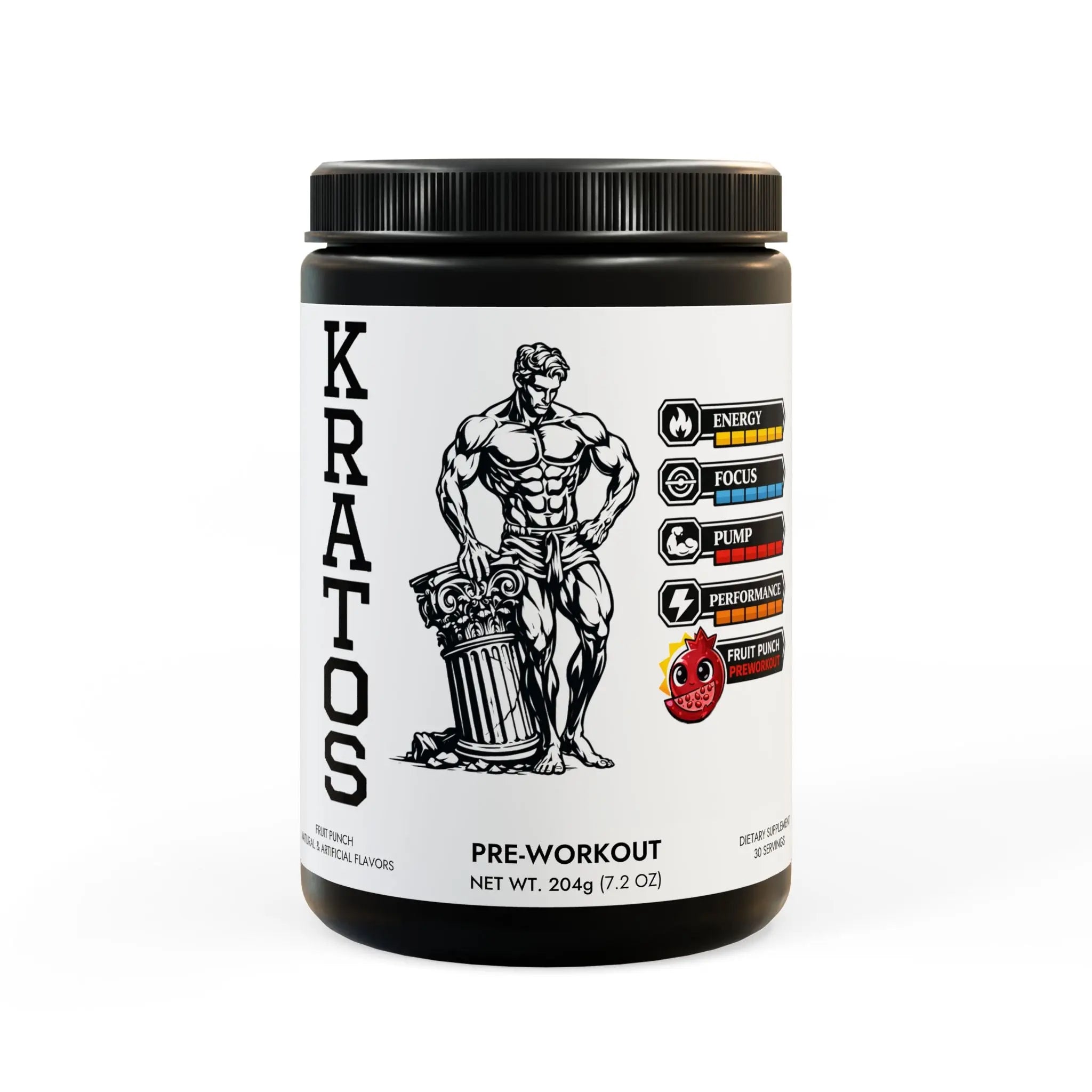 Pre-Workout Supplement (204g, 7.1oz) Printify